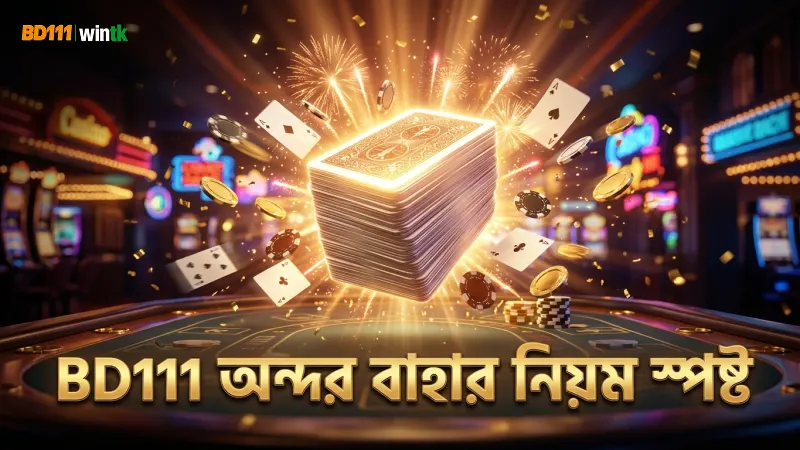 অন্দর বাহারের মূল বাজির নিয়ম BD111 অনুসারে স্পষ্ট করা হয়েছে