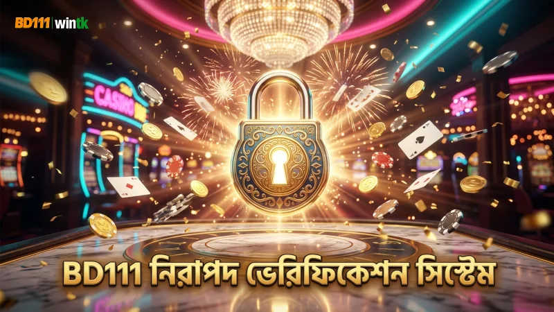 BD111 প্ল্যাটফর্মে শক্তিশালী ভেরিফিকেশন নিরাপত্তা নিশ্চিত করে।