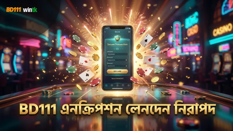 BD111 নিরাপদ লেনদেনের জন্য উন্নত SSL এনক্রিপশন ব্যবহার করে।