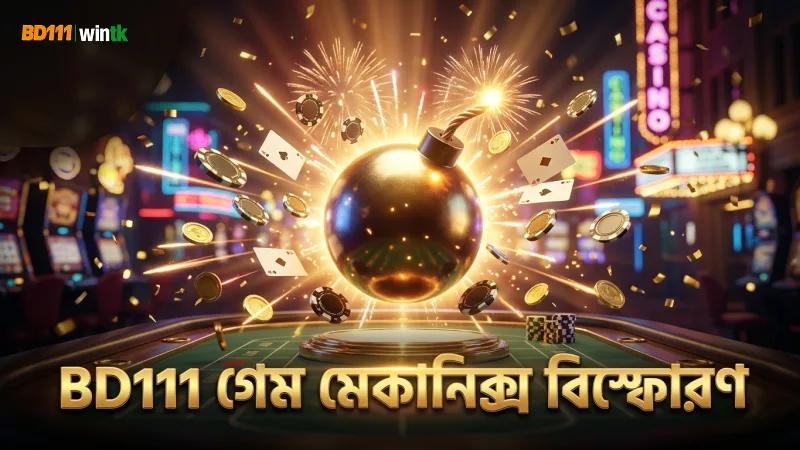 BD111-এর গেম মেকানিক্স পরীক্ষা করে বোমার বিস্ফোরণ ব্যাসার্ধ নির্ধারণ।