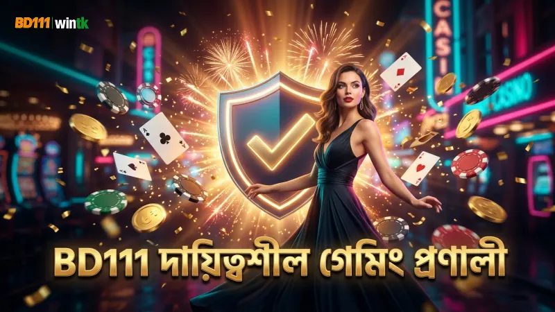 দায়িত্বশীল গেমিং BD111 এর মূলনীতি, নিরাপত্তা বজায় রাখতে সহায়তা করে