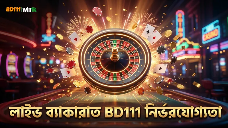 লাইভ ব্যাকারাতের দ্রুত কার্ড ডিলিং গতি এবং BD111 এর নির্ভরযোগ্যতা