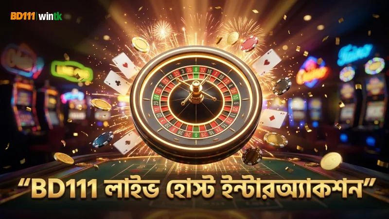 লাইভ হোস্টের সঙ্গে মেগা হুইল খেলার ইন্টারঅ্যাকশন।