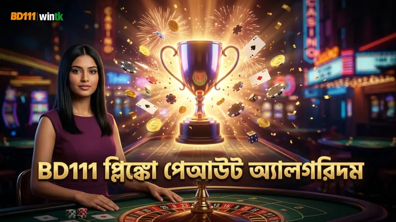 BD111 ব্র্যান্ডের প্লিঙ্কো পেআউট অ্যালগরিদমের রেফারেন্স মডেল।