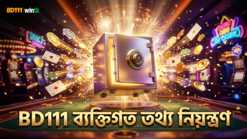 ব্যক্তিগত তথ্য নিয়ন্ত্রণ ও ডেটা মুছে ফেলার বিকল্প প্রদানে BD111 গুরুত্ব দেয়
