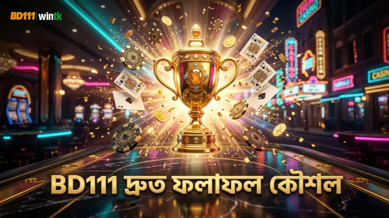 BD111 প্ল্যাটফর্মে দ্রুত ফলাফলের মাধ্যমে সঠিক বাজির কৌশল।